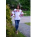 Embroidered blouse "Summer Garden"